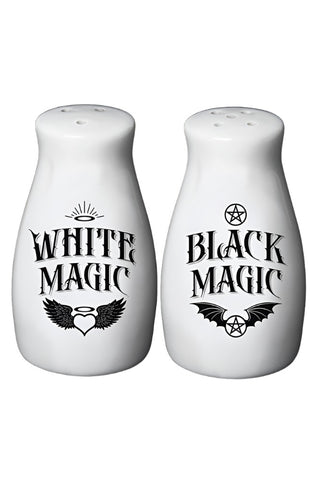 White Magic, Black Magic Salt and Pepper Sets | Angel Clothing
