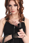 Banned Courtney Fishnet Fingerless Gloves | Angel Clothing
