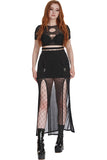 Banned Moody Melody Slit Skirt | Angel Clothing