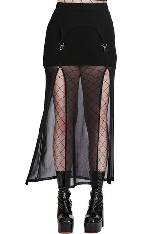 Banned Moody Melody Slit Skirt
