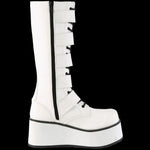 DemoniaCult TRASHVILLE 518 Boots White (Mens UK9) | Angel Clothing