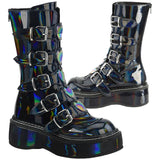 DemoniaCult EMILY-330 Hologram Boots | Angel Clothing