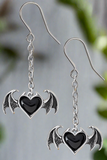 Alchemy Bat Blacksoul Earrings