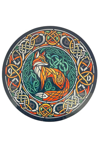 Celtic Knot Fox Coaster