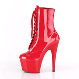 Pleaser Red ADORE 1020 Boots | Angel Clothing