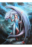 Anne Stokes Dragon Mage Picture | Angel Clothing