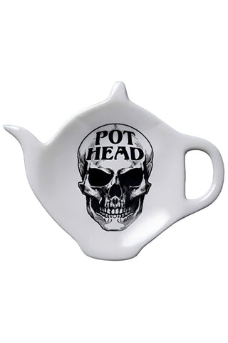 Alchemy Pot Head Tea Spoon Holder Rest | Angel Clothing