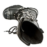 New Rock Ladies Knee Skull Boots M.1030-S1 | Angel Clothing