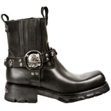 New Rock Motorcycle Collection Ankle Boots M.7621-S1 | Angel Clothing