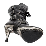 New Rock High Heel Vegan Boots M.PUNK001-VS1 | Angel Clothing