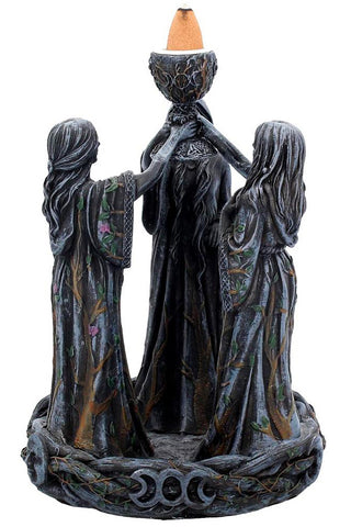 Mother Maiden and Crone Backflow Incense Burner | Angel Clothing