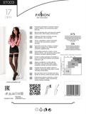 Passion Nero Black Stockings ST003 | Angel Clothing