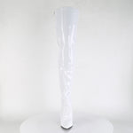 Pleaser SEDUCE 3010 Boots White | Angel Clothing