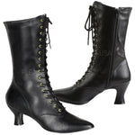 Funtasma Victorian 120 Boots Black | Angel Clothing