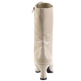 Funtasma Victorian 120 Boots Cream | Angel Clothing