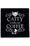 Alchemy Catty Without Coffee Coaster | Angel Clothing