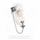 Alchemy Gothic Earring Thor Donner Earcuff E381 | Angel Clothing