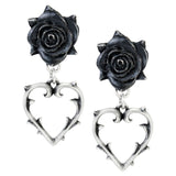 Alchemy Gothic Wounded Love Earrings E365 | Angel Clothing