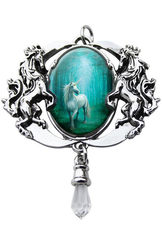 Anne Stokes Forest Unicorn Necklace | Angel Clothing