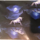 Anne Stokes Moonlight Unicorn Wrapping Paper | Angel Clothing
