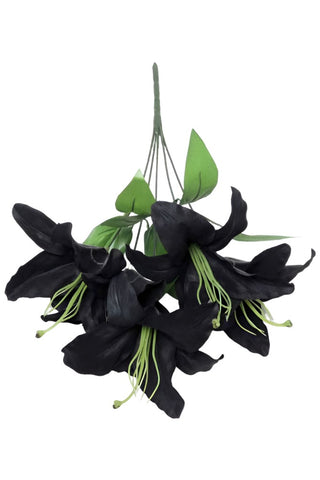 Alchemy Gothic Black Lily Bunch | Angel Clothing