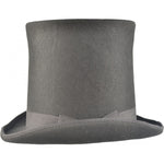 Black Wool Felt Steampunk Stovepipe Hat | Angel Clothing
