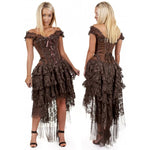 Burleska Ophelie Dress Brown | Angel Clothing