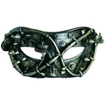 Cyber Mask, Studded Facade, Steampunk Masquerade Mask | Angel Clothing
