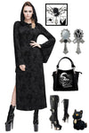 Devil Fashion Burnout Dress (2XL) | Angel Clothing
