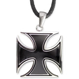 Echt etNox Black Iron Cross Pendant | Angel Clothing