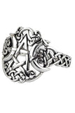 Echt etNox "Moon Pentacle" Ring 925 silver | Angel Clothing