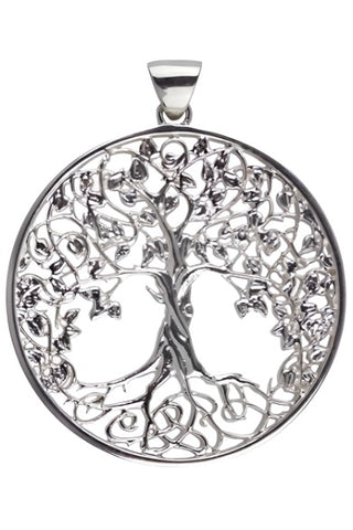 Echt LuxXL Sterling Silver Tree of Life Pendant | Angel Clothing