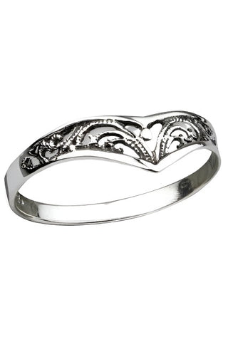 Echt LuxXL Elfish Sterling Silver Ring | Angel Clothing