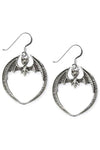 Echt etNox Bat Earrings Sterling Silver | Angel Clothing