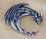 Echt etNox Fantasy Dragon Pendant Sterling Silver | Angel Clothing