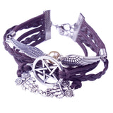 Winged Magic Owl Steampunk Bracelet | Angel Clothing