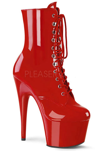 Pleaser Red ADORE 1020 Boots | Angel Clothing