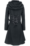 Poizen Alchemy Black Tears Coat | Angel Clothing