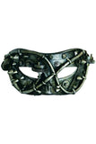 Cyber Mask, Studded Facade, Steampunk Masquerade Mask | Angel Clothing