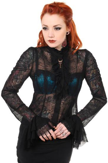 Ladies Gothic, Steampunk and Alternative Blouses