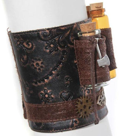 Steampunk Cuffs, Belts and Harnesses