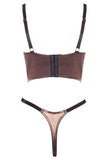 Abierta Fina Bronze Gold Set | Angel Clothing
