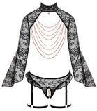 Abierta Fina Bolero Set | Angel Clothing