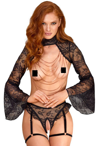 Abierta Fina Bolero Set | Angel Clothing