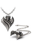 Alchemy Darken Heart Locket Necklace | Angel Clothing