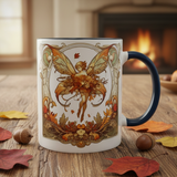 Autumn Fairy Mug Art043 | Angel Clothing