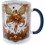 Autumn Fairy Mug Art043 | Angel Clothing