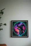 Oakhart Metallic Mystic Fox Picture Framed | Angel Clothing
