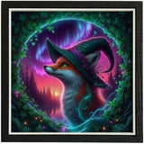 Oakhart Metallic Mystic Fox Picture Framed | Angel Clothing