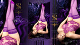 Ballerina 508 Holdups Stockings Prugna | Angel Clothing